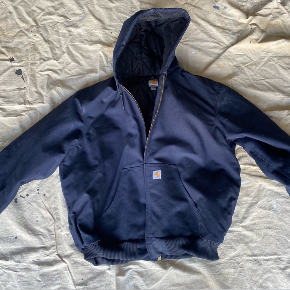 Carhartt lined winter coat.
